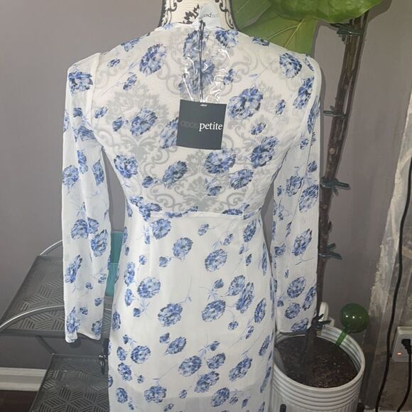 Asos nwt petite floral dress - Picture 4 of 6